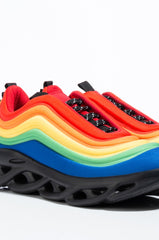 Cape Robbin Orlando Multi Running Shoes Aerated Spiral Casual Fashion Sneakers