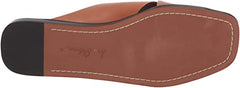 Sam Edelman Idina Saddle Synthetic Crisscrossing Straps Sole Slip-On Flat Sandal