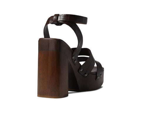 Sam Edelman Rosalind Womens Platform Sandals Block Heel Ankle Strap Pumps