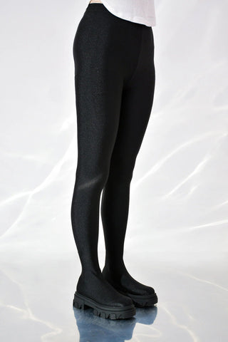Cape Robbin Devons Pants Chunky Lug Sole Rounded Toe Pull On Stretch Legging Boots