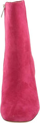 Sam Edelman Codie Magenta Rose Side Zipper Squared Toe Block Heel Fashion Boots