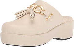 Circus by Sam Edelman Jedda Blue Fog Strappy Studs Ankle Strap Platform Mules