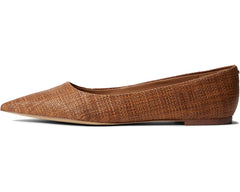 Sam Edelman Wanda Cuoio Pointed Toe Ballet Flats Wide