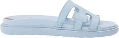 Sam Edelman Valeri Riviera Slip On Open Toe Subtle Detail Flats Platform Sandals