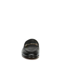 Sam Edelman Laurna Linnie Blakc Leather Elegant Slip On Pointed Toe Classic Mules