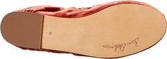 Sam Edelman Felicia Canyon Orange Slip On Rounded Toe Flexible Ballet Flats