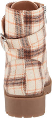 Jessica Simpson Karia Light Natural Nude Paid Lace-up Wrap Strap Combat Boots