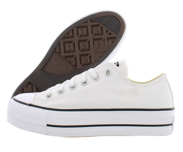 Converse Women's Chuck Taylor All Star Lift Platform Denim Fashion Sneakers 9