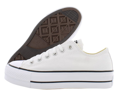 Converse Women's Chuck Taylor All Star Lift Platform Denim Fashion Sneakers 9