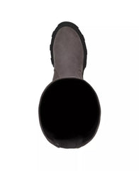Nine West Cellie2 Dark Gray Suede Fashion Moto Chic Over the Knee Fashion Boots