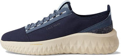 Cole Haan Generation Zerogrand II Navy Blazer/Celeste Low Top Lace Up Sneakers