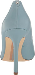 Sam Edelman Hazel Aspen Sky Stiletto Heeled Slip On Pointed Toe Dress Pumps