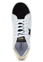 Steve Madden Starling Platform Fahion Lace-up Sneakers Black Multi
