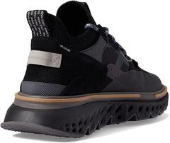 Cole Haan 5.ZeroGrand Work Black/Dark Pavement Slip On Athletic Wide Sneakers