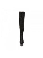 Steve Madden Women's Georgette Zipper closure Over the Knee Boot BLACK