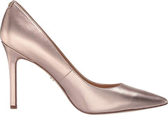 Sam Edelman Hazel Champagne Stiletto Heel Pointy Toe Slip On Fashion Dress Pumps