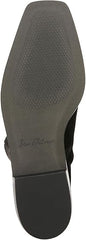 Sam Edelman Clive Black Suede Athletic Calf Square Toe Knee High Fashion Boots