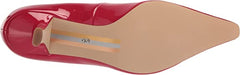 Sam Edelman Bianka Ruby Red Pointed Toe Kitten Heel Slip On Fashion Pumps