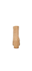 Steve Madden Ossie Tan Suede Zipper Closure Sleek Pointed Toe Ankle Boots