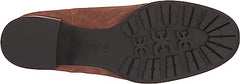 Sam Edelman Kaiti Walnut Brown Block Heel Round Toe Pull On Fashion Ankle Boots