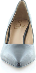 Sam Edelman Jordyn Black Nappa Leather Stiletto Heel Pointed Toe Slip On Pumps