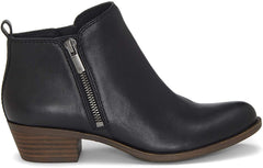 Lucky Brand Basel Almond-Toe Ankle Booties Black