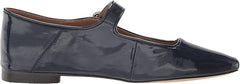 Sam Edelman Michaela Royal Navy Mary Jane Ankle Strap Square Toe Dress Flats