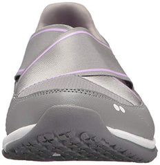 Ryka Women's klick Sneaker, Frost Grey/White,