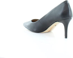 Sam Edelman Jordyn Black Nappa Leather Stiletto Heel Pointed Toe Slip On Pumps