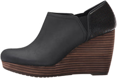 Dr. Scholl's Shoes Harlow Black Fashion Pull On Rounded Toe Ankle Booties