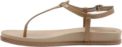 Sam Edelman Naomi Almond Slip On Open Toe Buckle Adjustable Ankle Straps Sandals