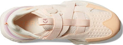 Cole Haan 5.ZeroGrand Monk Strap Runner Silver Peony/Peafuzz/Ivory Wide Sneakers