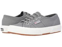 Superga Women's 2750 Cotu Classic Sneaker Grey Sage Lace Up Shoes