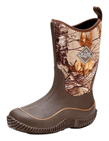 Muck Hale Multi-Season Kids' Rubber Boots Brown With Realtree Xtra Print