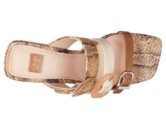Louise Et Cie JERILYN Adjustable Straps Buckle Open Toe Slip-On Mule Sandals