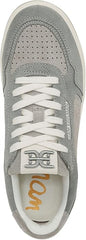 Sam Edelman Harper Sky Grey/Grey Stone Lace Up Round Toe Flat Low Top Sneakers