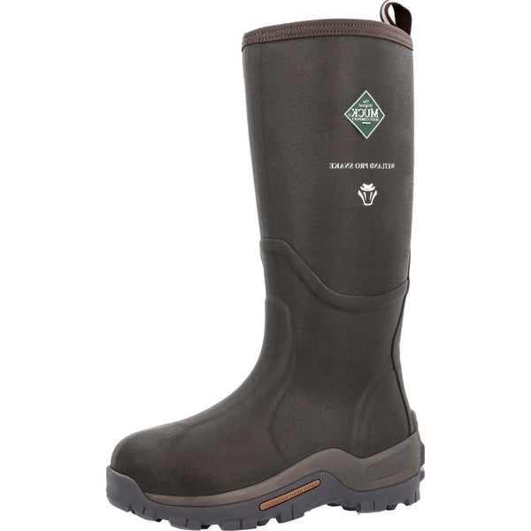 Muck Boot Men's Wetland Pro Brown Outdoors Equipment Comfort Waterproof Boots 8