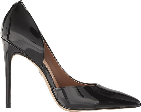 Sam Edelman Delores Black Pointed Toe Stiletto Heel Slip On Fashion Dress Pumps