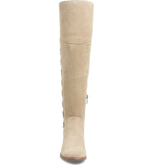Vince Camuto Kreesell Taupe Suede Classic Over The Knee Riding Boot (6, TAUPE NOTCH)