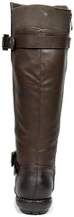 DREAM PAIRS Trace Brown Wide Calf Knee High Boots Fashion Winter Boots 7