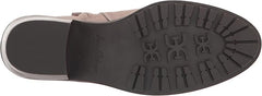 Sam Edelman Pryce Putty Suede Stacked Block Heel Pull On Fashion Ankle Boots 6