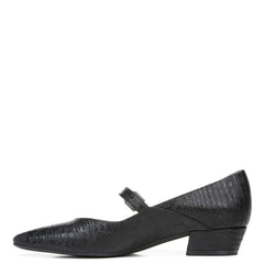 Naturalizer Florencia Black Lizard Fashion Pointed Toe Buckle Mary Jane Pumps 10
