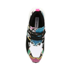 Steve Madden Cliff Snake Multi Round-Toe Lace Up Platform Fashion Sneakers