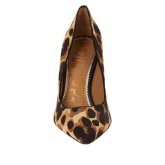 Sam Edelman Hazel Brown Cheetah Leopard Stiletto Pointy Toe Dress Pump Shoes