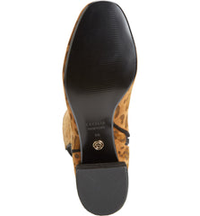 Cecelia New York Nikita Spot Over the Knee Boot Leopard Fitted Stretchy Boots