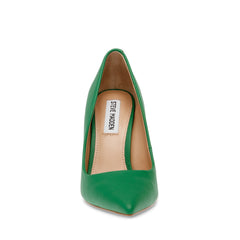 Steve Madden Vala Green Paris Fashion High Heel Pointed Toe Stiletto Pumps
