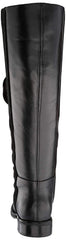 LFL by Lust For Life Mindset Black Leather Leather Flat Knee High Riding Boots