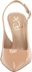 Sam Edelman Hazel Sling Beige Blush Stiletto Heeled Pointed Toe Dress Pumps