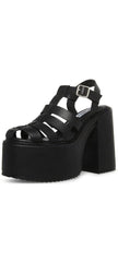 Steve Madden Chant Platform Sandal Fisherman Ankle Strap Block Heeled Sandals