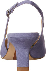 Sam Edelman Bianka Dusty Violet Slingback Kitten Heel Pointed Toe Wide Pumps